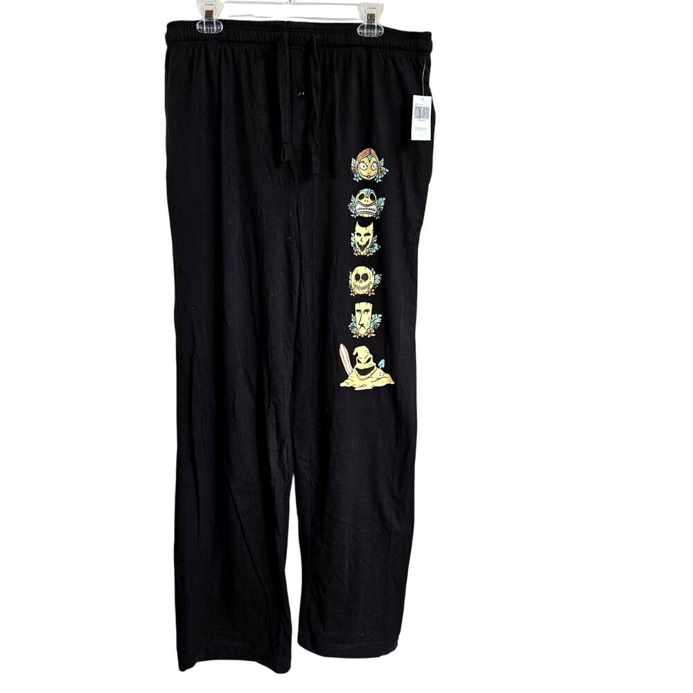 Box Lunch Disney Nightmare Before Christmas‎ Pants Size L NWT Halloween Comfort